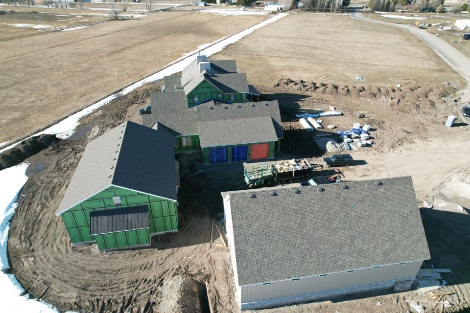 Commercial roofing project by Wright Roofing